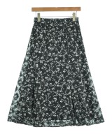 LANVIN en bleu（ランバンオンブルー）ロング・マキシ丈スカート 黒 サイズ:36(S位) レディース/2200635432032