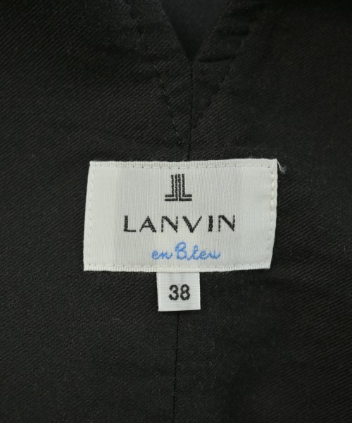 LANVIN en bleu（ランバンオンブルー）オールインワン/サロペット 黒 サイズ:38(M位) レディース/2200623658123