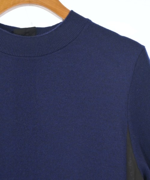 LANVIN en bleu（ランバンオンブルー）ワンピース 紺 サイズ:38(M位) レディース/2200637695039