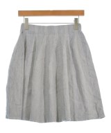 LANVIN en bleu（ランバンオンブルー）ミニスカート グレー サイズ:38(M位) レディース/2200626013141