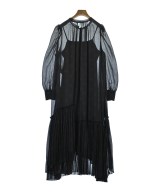 LANVIN en bleu（ランバンオンブルー）シャツワンピース 紫 サイズ:38(M位) レディース/2200632072019