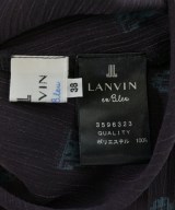 LANVIN en bleu（ランバンオンブルー）シャツワンピース 紫 サイズ:38(M位) レディース/2200632072019