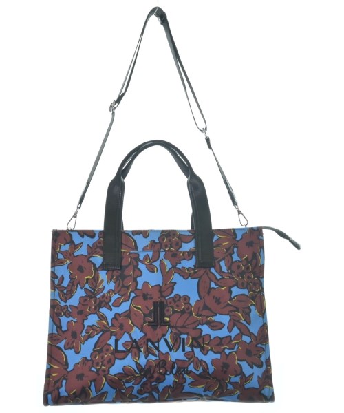 LANVIN en bleu（ランバンオンブルー）トートバッグ 茶 サイズ:- レディース/2200640851156
