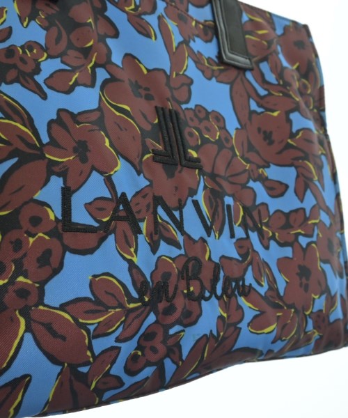 LANVIN en bleu（ランバンオンブルー）トートバッグ 茶 サイズ:- レディース/2200640851156