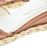 LANVIN en bleu（ランバンオンブルー）サンダル 茶 サイズ:24cm レディース/2200628215307