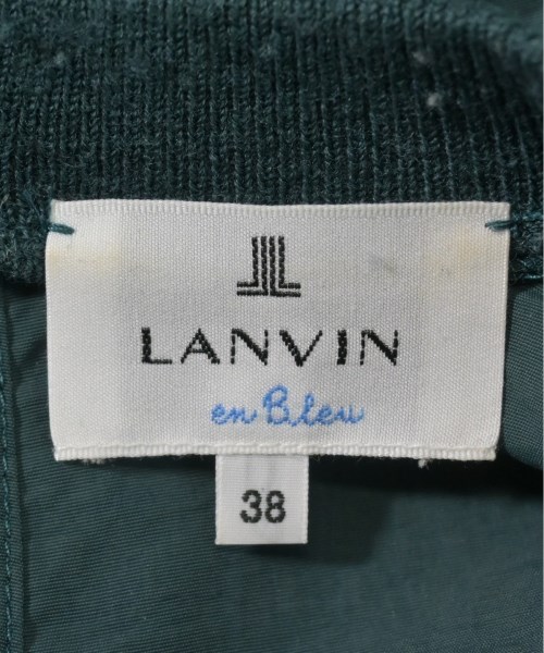 LANVIN en bleu（ランバンオンブルー）ニット・セーター 緑 サイズ:38(M位) レディース/2200642639042