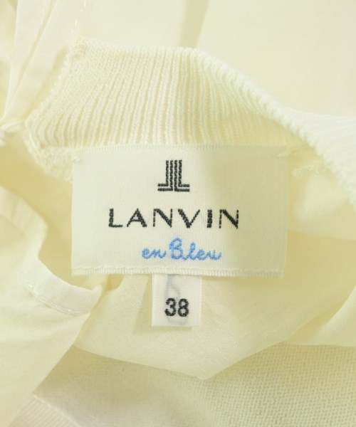LANVIN en bleu（ランバンオンブルー）ニット・セーター 白 サイズ:38(M位) レディース/2200642639141