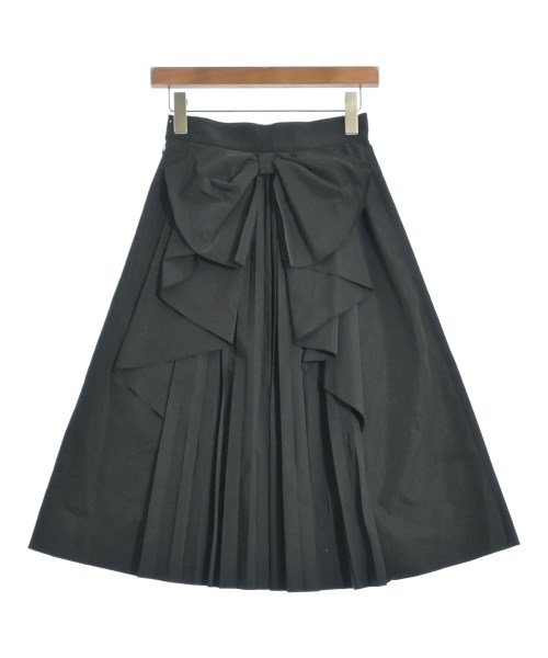 LANVIN en bleu（ランバンオンブルー）ロング・マキシ丈スカート 黒 サイズ:36(S位) レディース/2200643829053