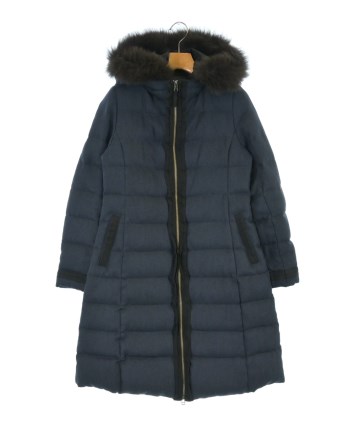 【LANVIN en blue】紺色キルティング ダウンジャケット LANVIN en blue】紺色キルティング ダウンジャケット LANVIN en