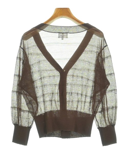 LANVIN en bleu（ランバンオンブルー）ニット・セーター 茶 サイズ:38(M位) レディース/2200621433067