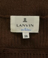 LANVIN en bleu（ランバンオンブルー）ニット・セーター 茶 サイズ:38(M位) レディース/2200621433067