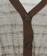 LANVIN en bleu（ランバンオンブルー）ニット・セーター 茶 サイズ:38(M位) レディース/2200621433067