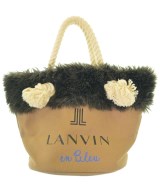 LANVIN en bleu（ランバンオンブルー）ハンドバッグ ベージュ サイズ:- レディース/2200624817215