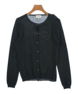 LANVIN en bleu（ランバンオンブルー）カーディガン 黒 サイズ:38(M位) レディース/2200626811051