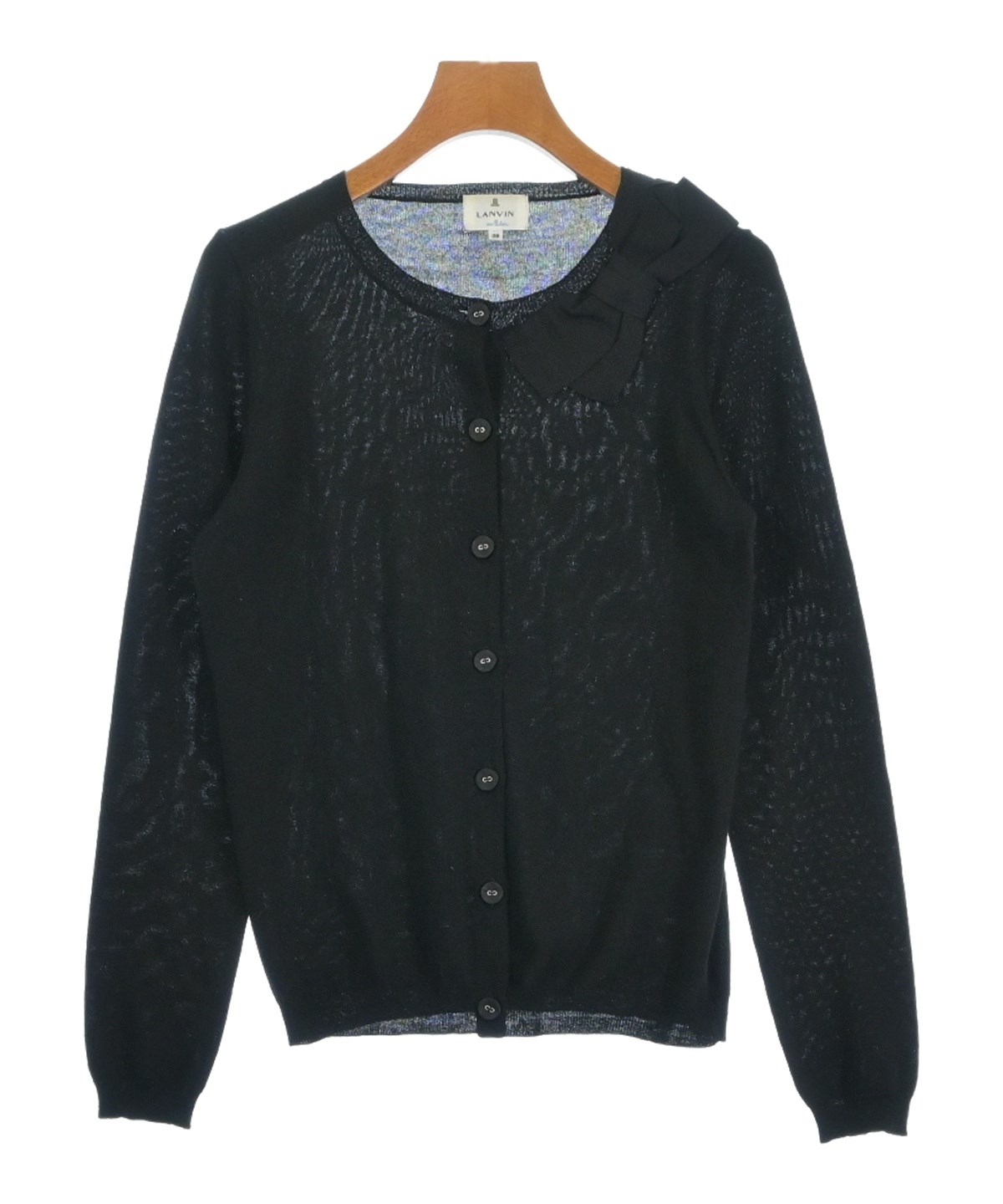 ⭐︎未使用タグ付き⭐︎2025SS LANVIN en Bleu カーディガン LANVIN en Bleu カーディガン シアーレイヤードカーディガン