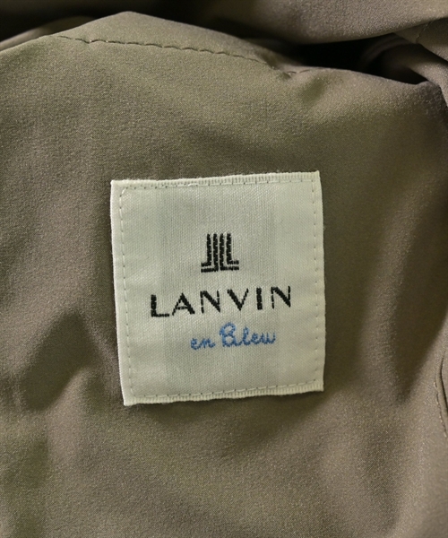 LANVIN en bleu（ランバンオンブルー）カジュアルジャケット ベージュ サイズ:48(L位) メンズ/2200627565076