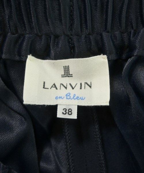LANVIN en bleu（ランバンオンブルー）スラックス 紺 サイズ:38(M位) レディース/2200628800114