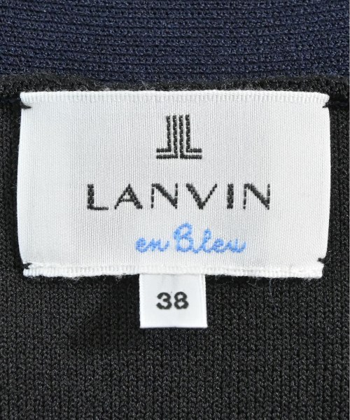 LANVIN en bleu（ランバンオンブルー）ベスト 黒 サイズ:38(M位) レディース/2200617086024