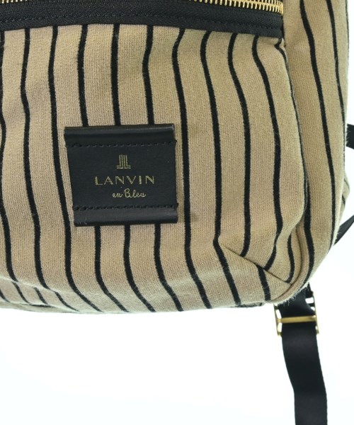 LANVIN en bleu（ランバンオンブルー）バックパック・リュック ベージュ サイズ:- レディース/2200617542056