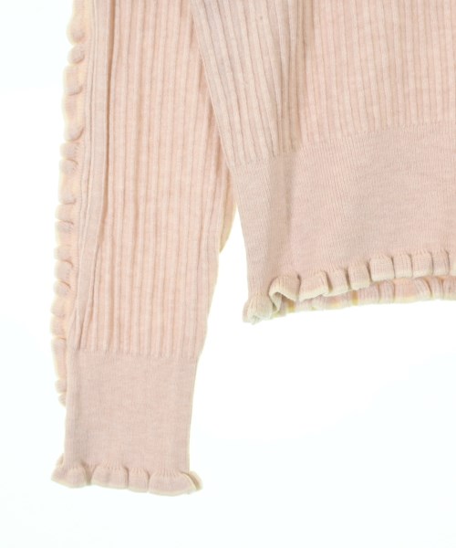 LANVIN en bleu（ランバンオンブルー）ニット・セーター ベージュ サイズ:38(M位) レディース/2200630466063