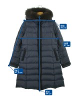 LANVIN en bleu（ランバンオンブルー）ダウンコート 紺 サイズ:38(M位) レディース/2200633729011