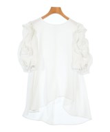 LANVIN en bleu（ランバンオンブルー）ブラウス 白 サイズ:38(M位) レディース/2200609168028
