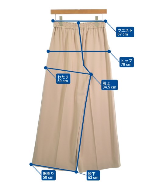 LANVIN en bleu（ランバンオンブルー）その他 ベージュ サイズ:38(M位) レディース/2200609174135