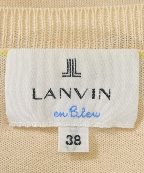 LANVIN en bleu（ランバンオンブルー）カーディガン ベージュ サイズ:38(M位) レディース/2200615069029