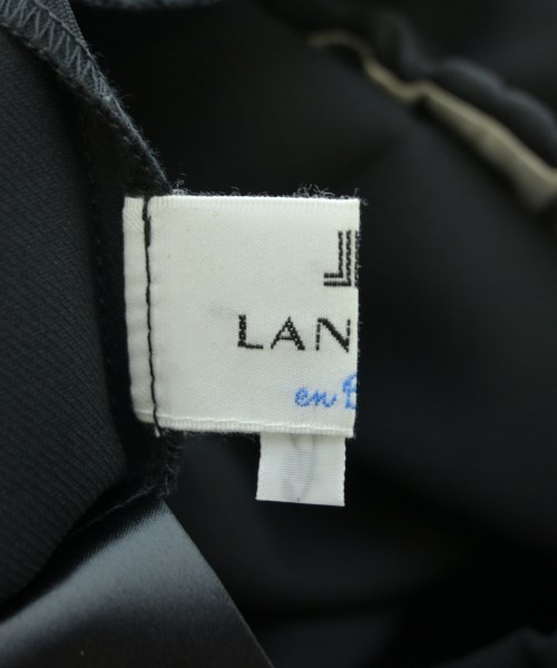 LANVIN en bleu（ランバンオンブルー）スラックス 黒 サイズ:38(M位) レディース/2200618471065