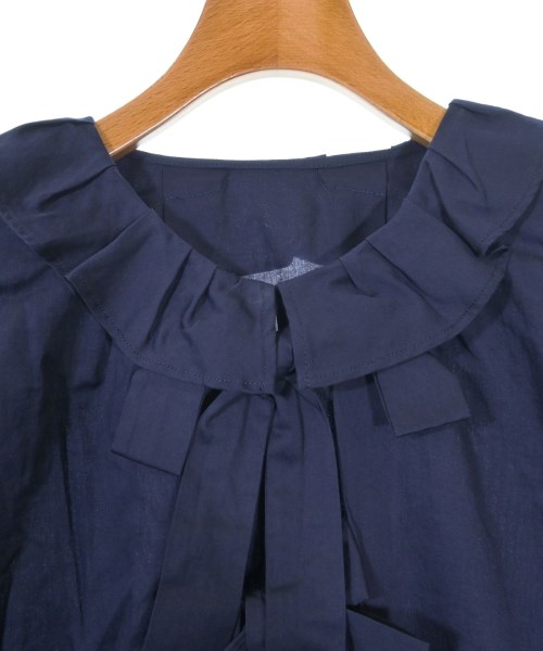 LANVIN en bleu（ランバンオンブルー）ブラウス 紺 サイズ:38(M位) レディース/2200611536273