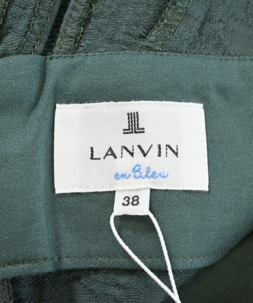 LANVIN en bleu（ランバンオンブルー）ワンピース 緑 サイズ:38(M位) レディース/2200600262039
