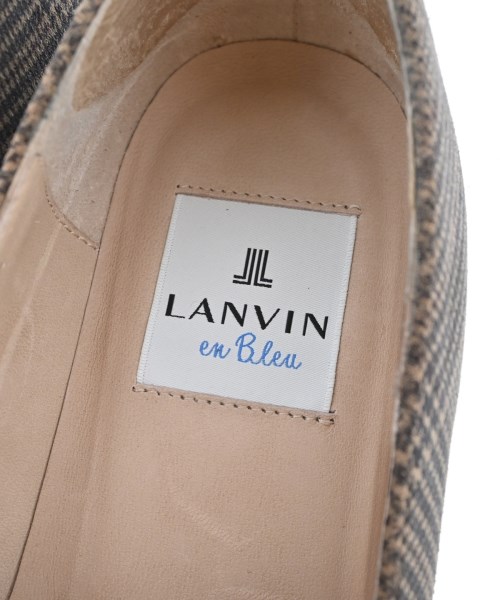LANVIN en bleu（ランバンオンブルー）パンプス 茶 サイズ:24cm レディース/2200607264098