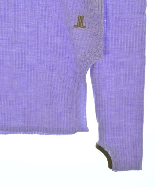 LANVIN en bleu（ランバンオンブルー）ニット・セーター 紫 サイズ:38(M位) レディース/2200669958454