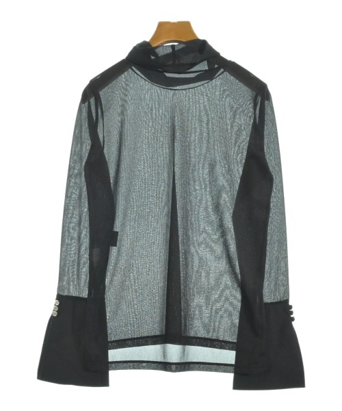 LANVIN en bleu（ランバンオンブルー）ブラウス 黒 サイズ:38(M位) レディース/2200672521133