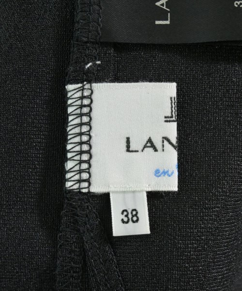 LANVIN en bleu（ランバンオンブルー）ブラウス 黒 サイズ:38(M位) レディース/2200672521133