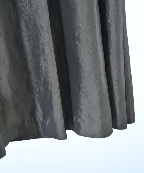 LANVIN en bleu（ランバンオンブルー）ロング・マキシ丈スカート グレー サイズ:38(M位) レディース/2200675132015