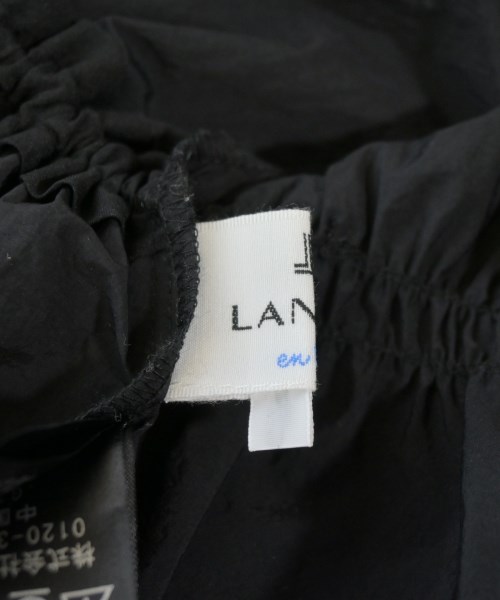 LANVIN en bleu（ランバンオンブルー）ブラウス 黒 サイズ:38(M位) レディース/2200675154031