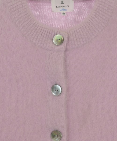 LANVIN en bleu（ランバンオンブルー）カーディガン ピンク サイズ:38(M位) レディース/2200674539129