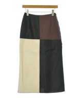 LANVIN en bleu（ランバンオンブルー）ロング・マキシ丈スカート 黒 サイズ:36(S位) レディース/2200674539457