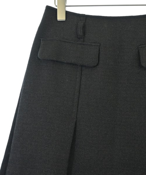 LANVIN en bleu（ランバンオンブルー）ロング・マキシ丈スカート 黒 サイズ:38(M位) レディース/2200672656095