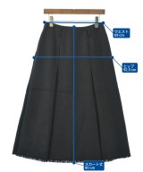 LANVIN en bleu（ランバンオンブルー）ロング・マキシ丈スカート 黒 サイズ:38(M位) レディース/2200672656095