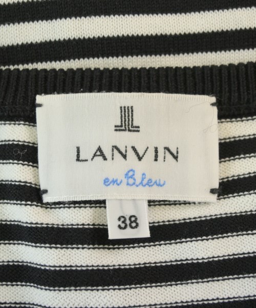 LANVIN en bleu（ランバンオンブルー）カーディガン 黒 サイズ:38(M位) レディース/2200678309025
