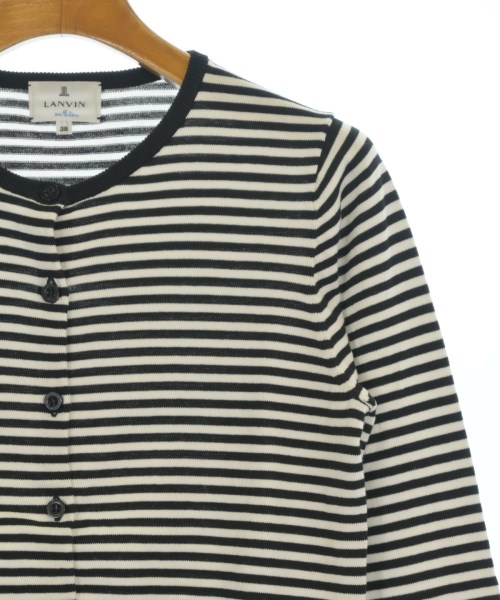 LANVIN en bleu（ランバンオンブルー）カーディガン 黒 サイズ:38(M位) レディース/2200678309025