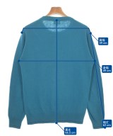 LANVIN en bleu（ランバンオンブルー）ニット・セーター 青 サイズ:48(L位) メンズ/2200674087132