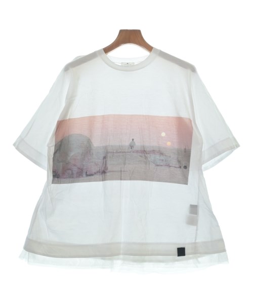 LANVIN en bleu(ランバンオンブルー)Tシャツ・カットソー 白 サイズ:F/2200677730073