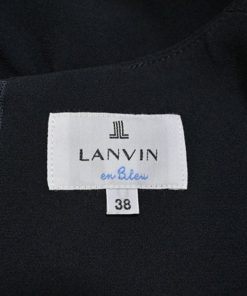 LANVIN en bleu（ランバンオンブルー）ワンピース 紺 サイズ:38(M位) レディース/2200656045051