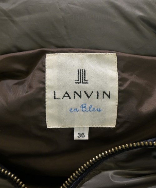 LANVIN en bleu（ランバンオンブルー）ダウンコート グレー サイズ:36(S位) レディース/2200687665013