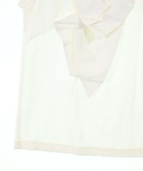 LANVIN en bleu（ランバンオンブルー）Tシャツ・カットソー 白 サイズ:38(M位) レディース/2200694852024