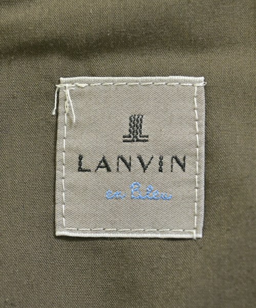 LANVIN en bleu（ランバンオンブルー）クロップドパンツ カーキ サイズ:46(XXL位) レディース/2200693122043