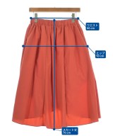 LANVIN en bleu（ランバンオンブルー）ロング・マキシ丈スカート オレンジ サイズ:38(M位) レディース/2200698347038